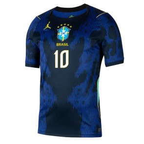 Brasilien Vinicius Junior #10 Udebanetrøje VM 2026 Kortærmet